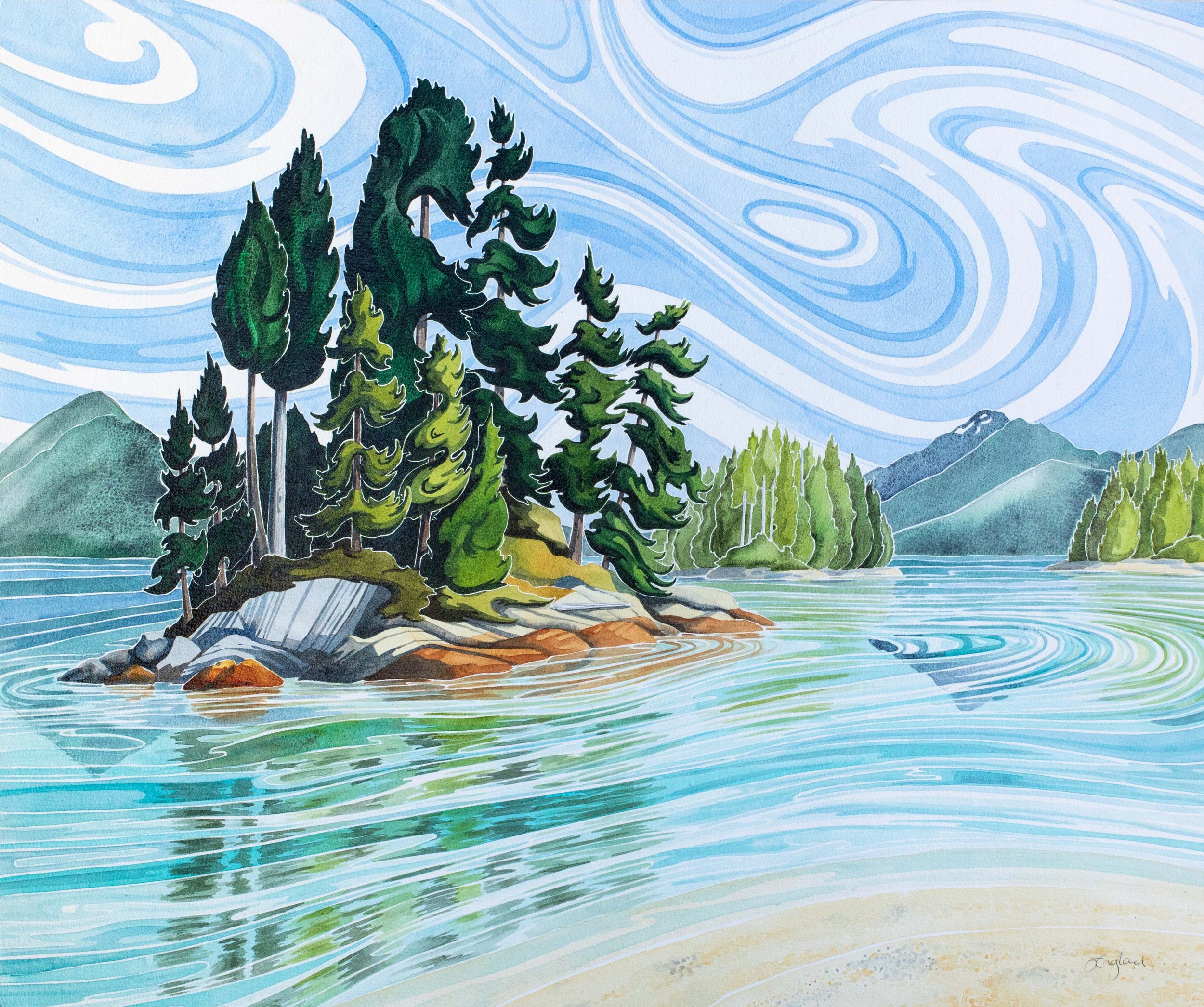 Return To Paradise 24" x 20" 